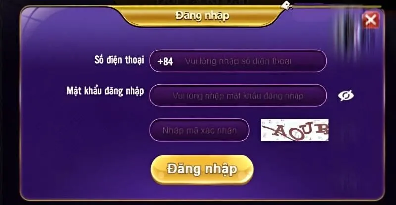 Cách đăng nhập trải nghiệm cổng game 68gb