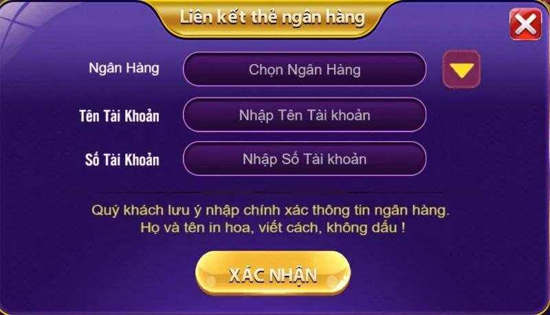 Đối với phương thức ngân hàng